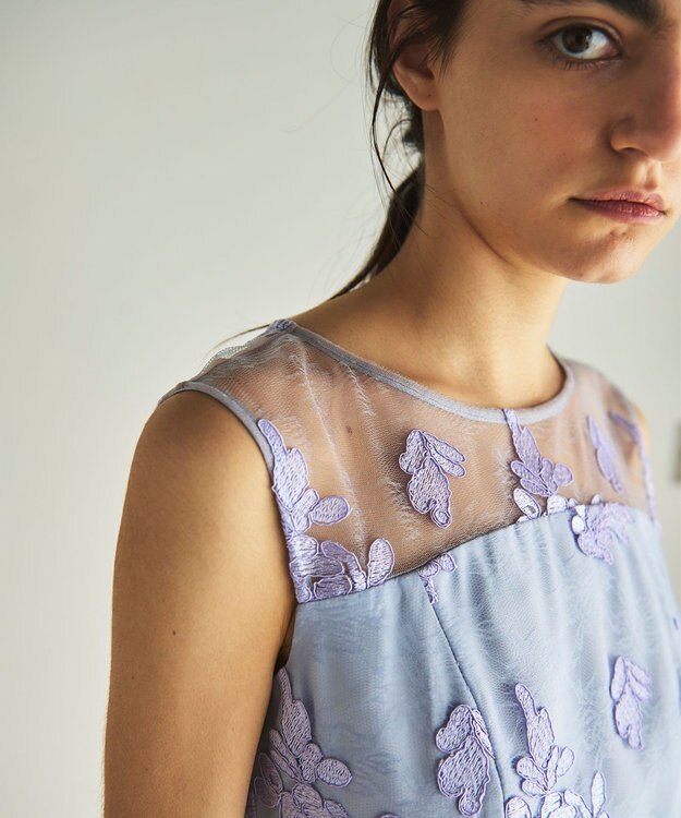 GRACE CONTINENTAL 【オンライン限定ドレス】Eve ラベンダー