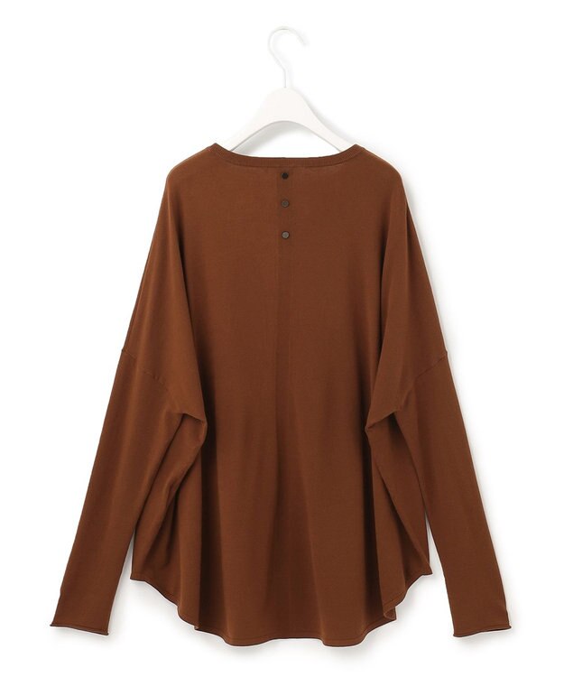 ICB 【洗える・WEB限定カラーあり】 ヴィスコースワイド プルオーバー テラコッタ系