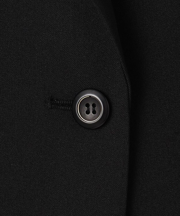 ANY SIS 【洗える】テーラード ジレ ブラック