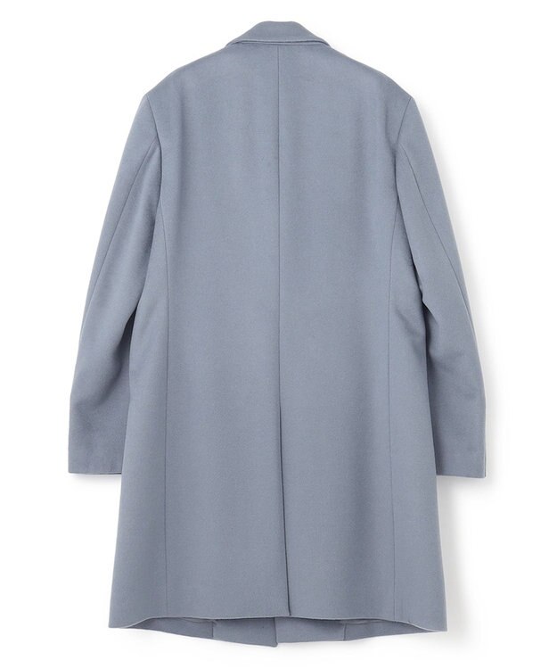 JOSEPH HOMME グロッシーウール　チェスターコート サックスブルー系