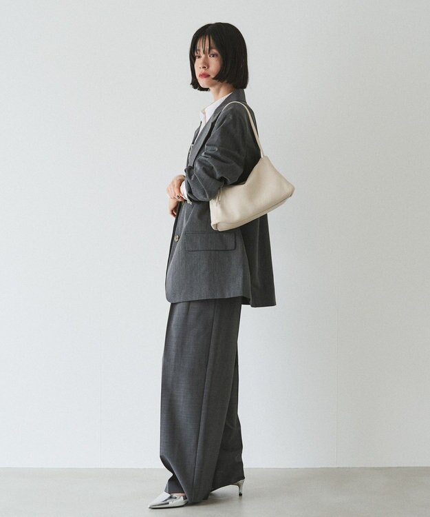 russet レザー2WAYショルダーバッグ(CE-1629) Ivory