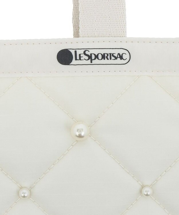 LeSportsac LG EMERALD TOTE W/ PEARLS/スターライトパール スターライトパール