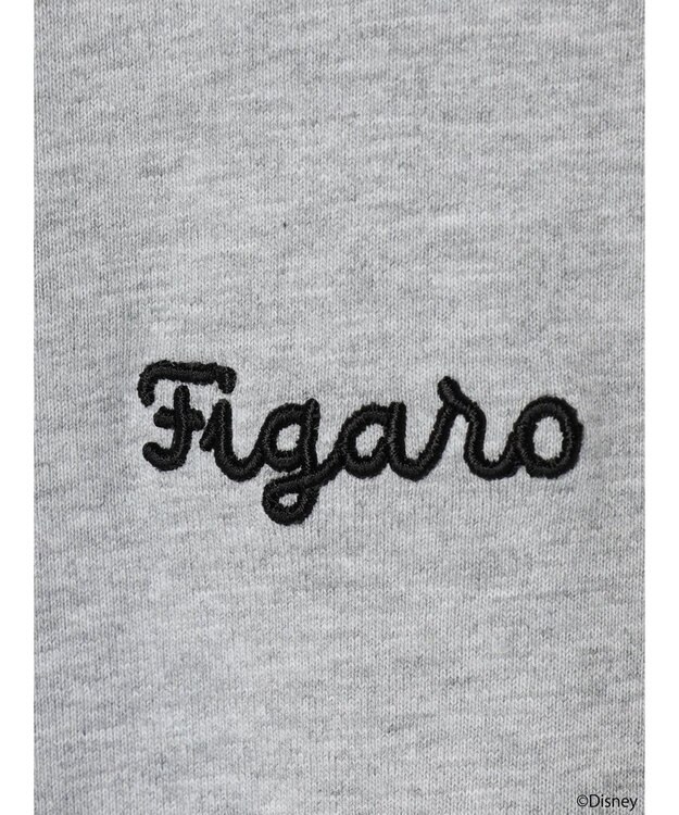 earth music&ecology Ｄｉｓｎｅｙ／袖プリントフィガロロンＴ Gray Mixture