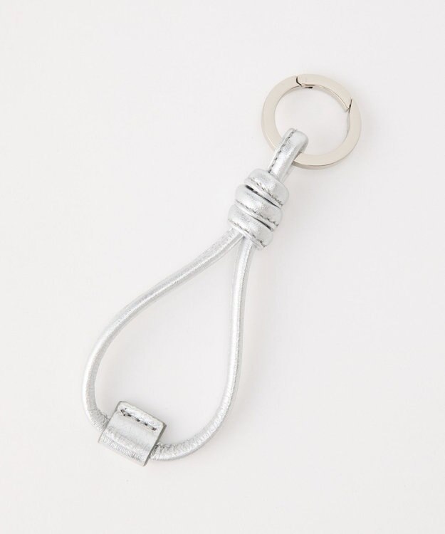 russet レザーキーリング(CE-1455) Silver