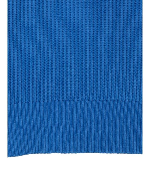 Green Parks 洗える　アゼ編みニットプルオーバー Blue