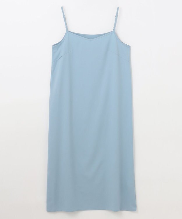 GRACE CONTINENTAL オリエンタルフラワープリントワンピース ブルー