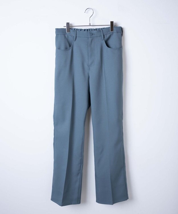 WEGO イージーケア　フレアスラックス ブルー