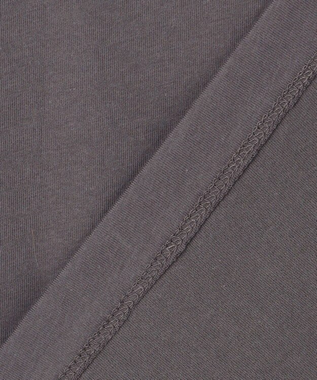 Feroux フラワーフォトプリント Tシャツ グレー系