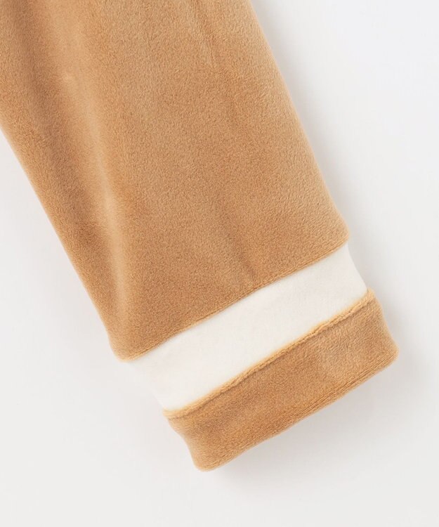 23区GOLF 【WOMEN】ベロア モックネック ベージュ系