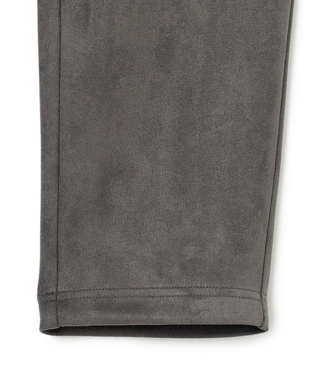 JOSEPH HOMME 【WEB・一部店舗限定  】レザーライクポンチ　ドロスト付テーパードパンツ / PEGG CONVERTIBLE グレー系