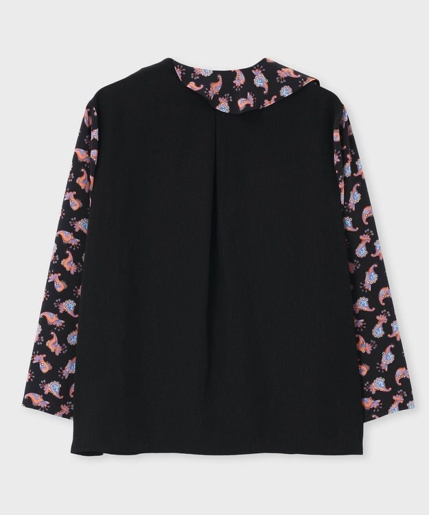 Paul Smith 【オンラインショップ限定】Mini Burle Paisleyブラウス ブラック