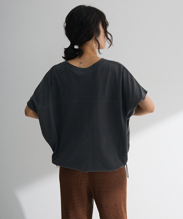 Green Parks 裾ドロストバルーンＴＥＥ Charcoal Gray