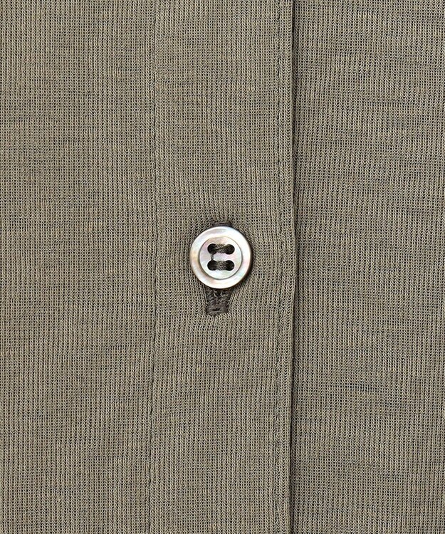 23区 【SLOW/一部店舗限定】ツイステッドシアジャージー カーディガン カーキ系