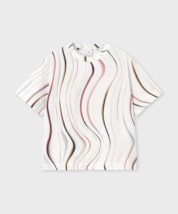 Paul Smith Summer Swirl 半袖Tシャツ オフホワイト