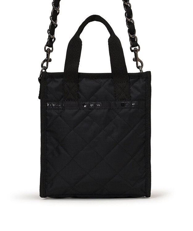 LeSportsac CHAIN MINI N/S TOTE/オニキスチェーンキルト オニキスチェーンキルト