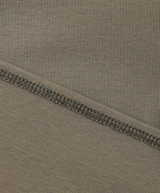 23区 【SLOW/一部店舗限定】ツイステッドシアジャージー カーディガン カーキ系