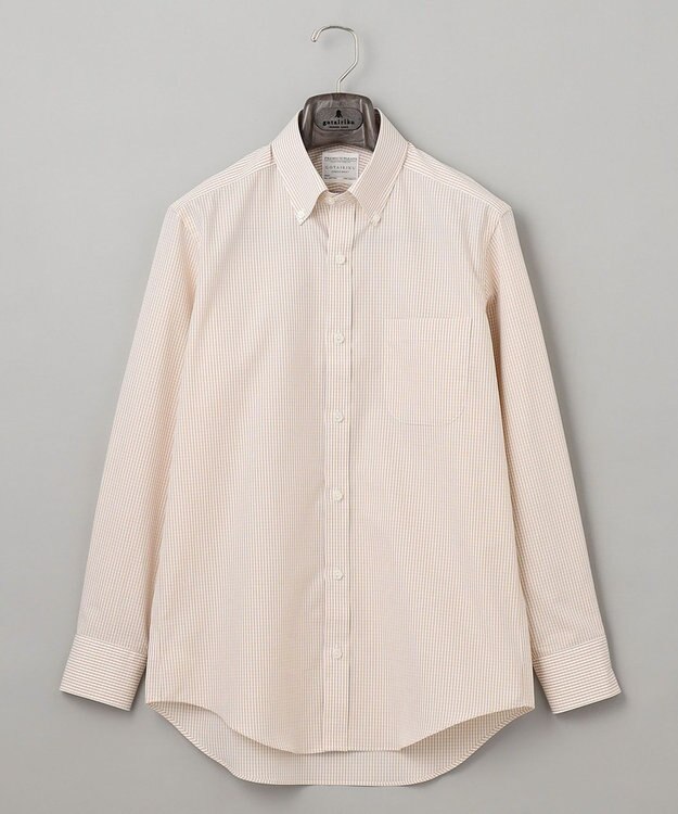 GOTAIRIKU 【形態安定】PREMIUMPLEATS_ボタンダウン 通年ドレスシャツ ベージュ系4