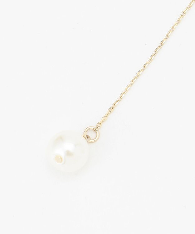 ANY スローパールネックレス ゴールド系