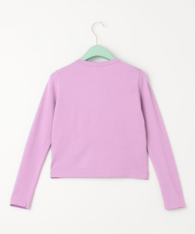 TOCCA 【洗える！】PRESENT ROSE カーディガン ライラック系