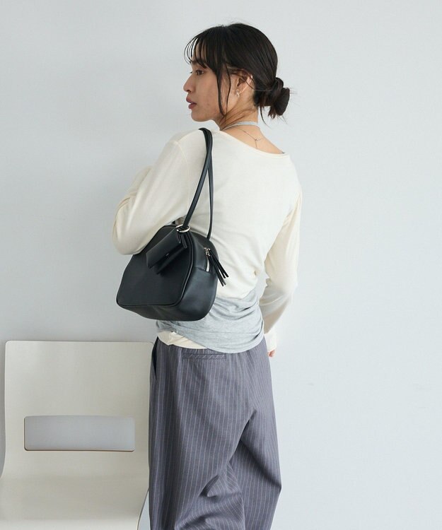 CRAFT STANDARD BOUTIQUE 2点セット/ホルターネック+ロンTee Ivory