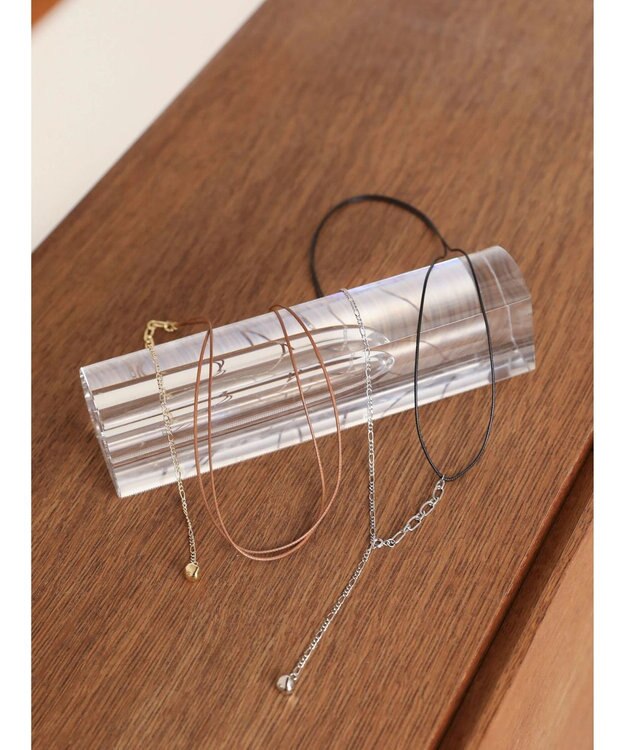 Green Parks ｅｖｅｒｙ　ｗａｌｋ２ＷＡＹコードＭｉｘチェーンネックレス Gold