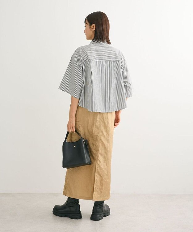 Green Parks ５分袖ショートシャツ Black