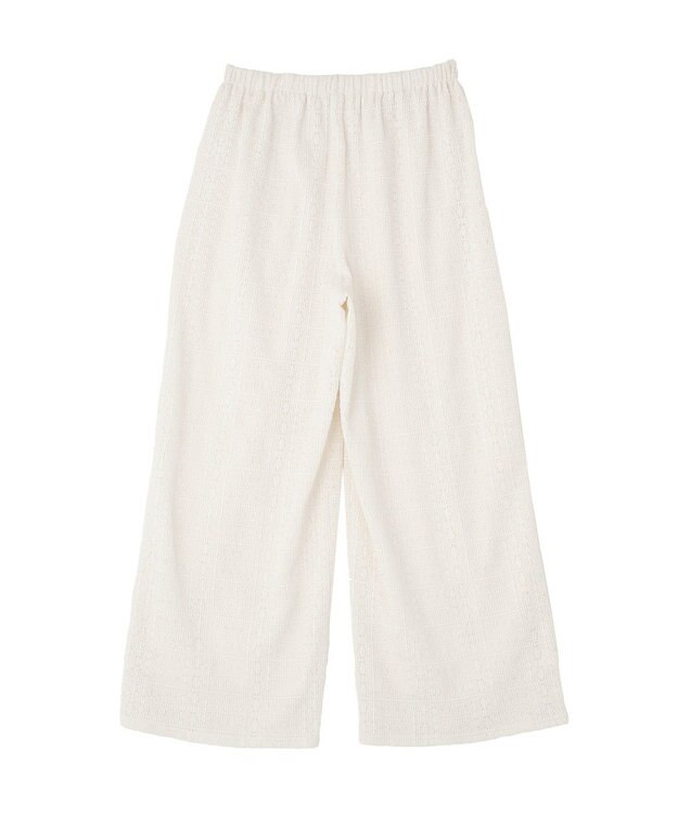 AMERICAN HOLIC サイドメローレースパンツ Ivory