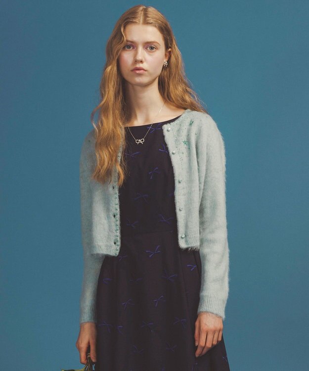 TOCCA MIDNIGHT STAR カーディガン スカイブルー系