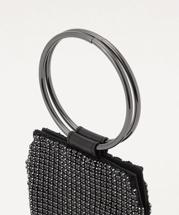 自由区 【SHIHOさん着用】クリスタルミニ バッグ ブラック