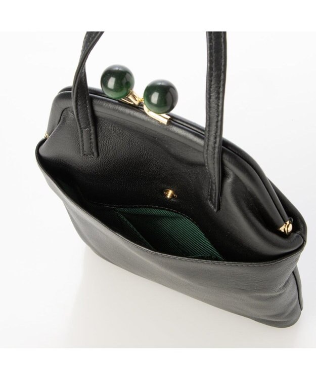 UNBILLION 【テレビ ドラマ着用アイテム】perche ジェムストーンガマグチモバイルショルダー ブラック