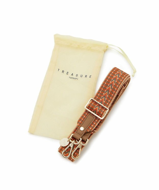TOPKAPI 【TREASURE TOPKAPI】オリジナル ショルダーベルト 38mm グレージュ
