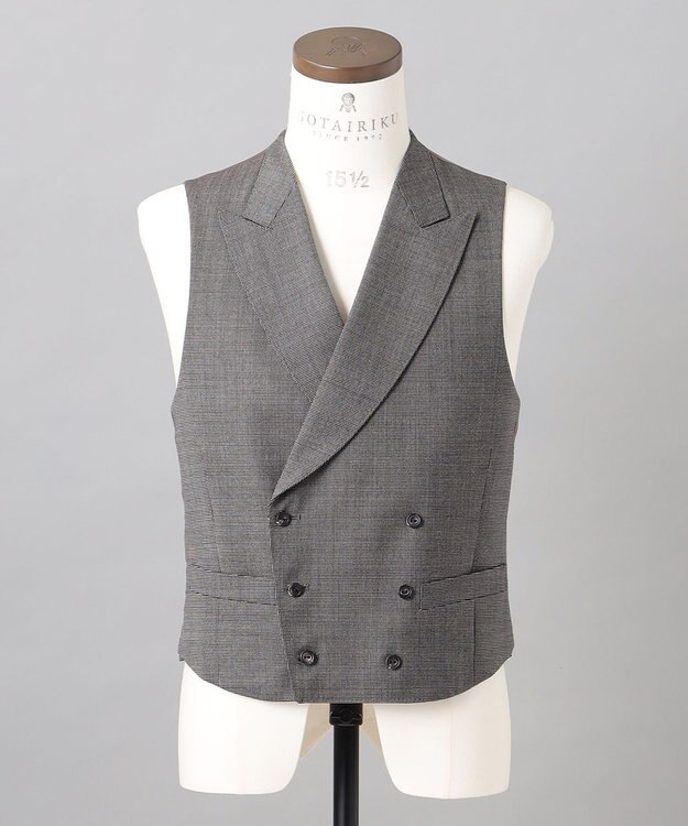 GOTAIRIKU 【Ermenegildo Zegna】ISLAND FLEECE　3ピーススーツ ライトグレー系8