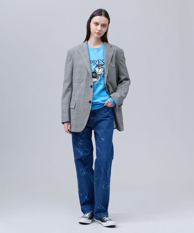 J.PRESS MEN 【J.PRESS ORIGINALS】Hight Twist Hopsack 4Patch 3B Jacket / Japan Made ブラック系1