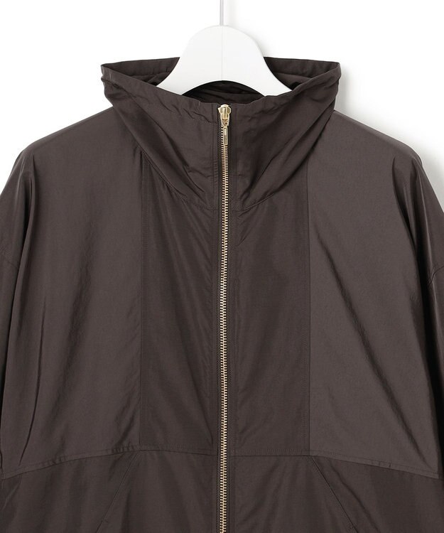 23区 【先行予約】ナイロンタイプライター ダブルジップ ブルゾン ダークブラウン系