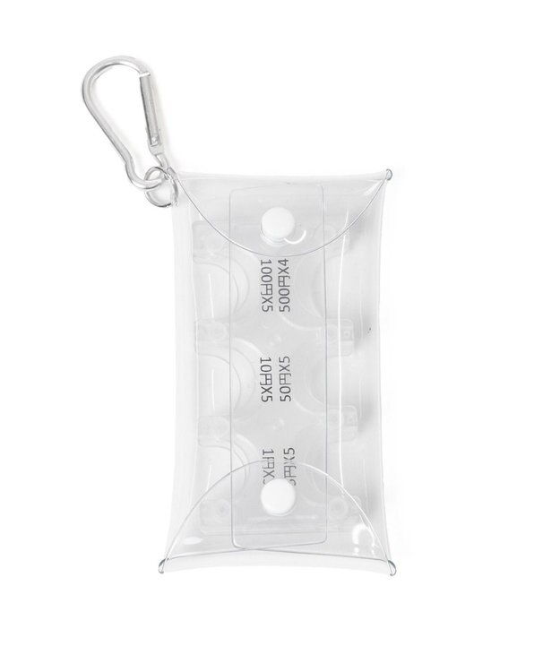 WEGO クリアケースコインホルダー 柄1