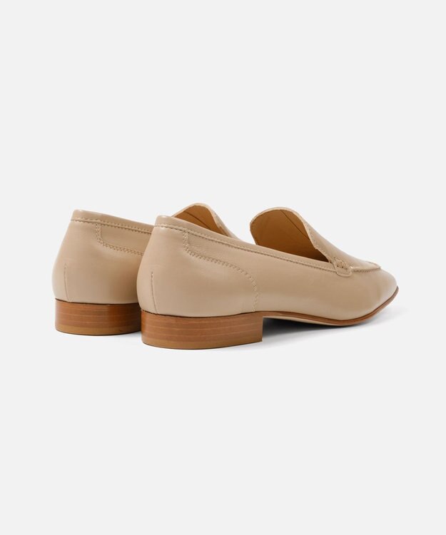 BONTRE 【LucaGrossi/ルカグロッシ】スクエアトゥローファー/H011M-XS グレーベージュ