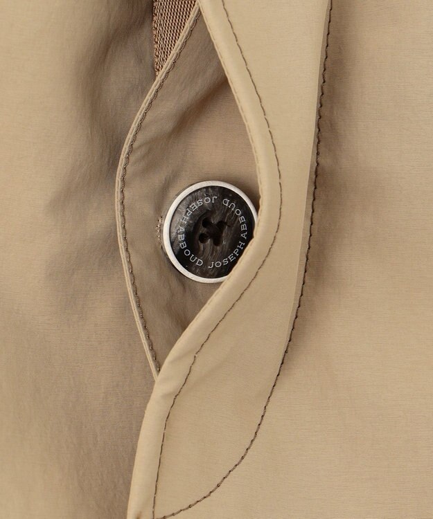 JOSEPH ABBOUD 【キングサイズ・サスティナブル素材/JAPANファブリック/撥水加工/マルチシーン対応】キューブテックス ステンカラー コート キャメル系