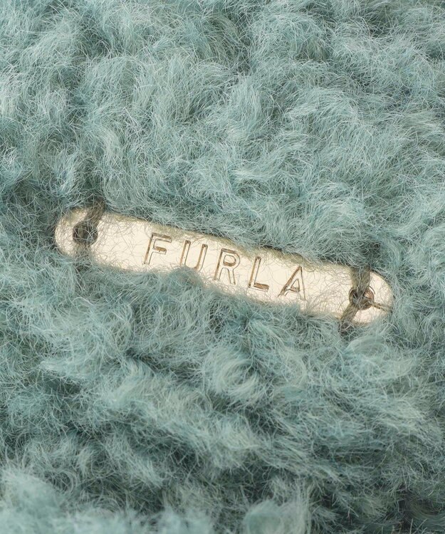 MOONBAT 【ギフトBOX付】FURLA ムートン風ふわふわイヤーマフ グリーン