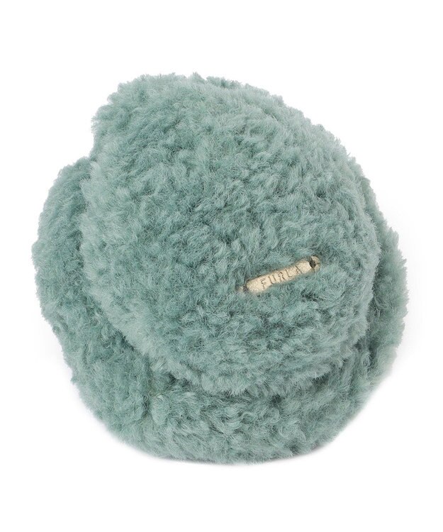 MOONBAT 【ギフトBOX付】FURLA ムートン風ふわふわイヤーマフ グリーン