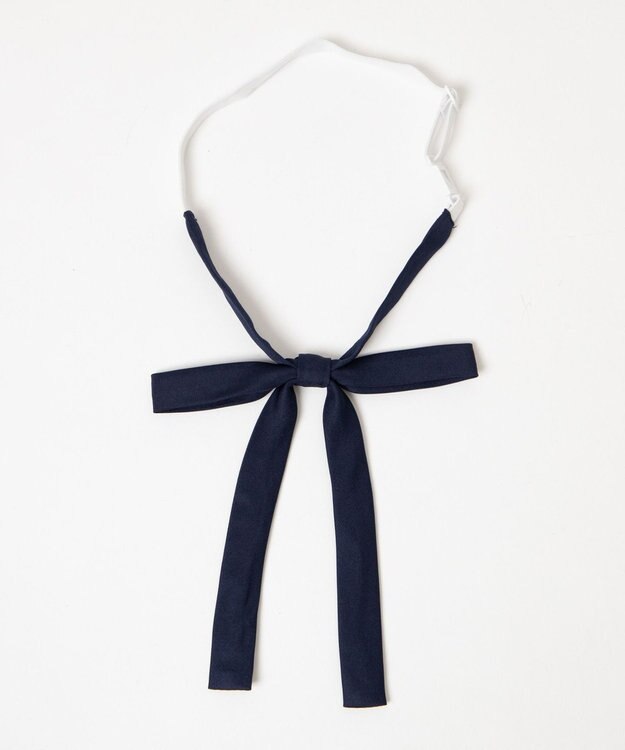 WEGO 【SCHOOLITEM】細スクールリボン ネイビー