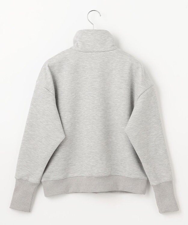 23区GOLF 【WOMEN】ハーフジップスウェット ライトグレー系