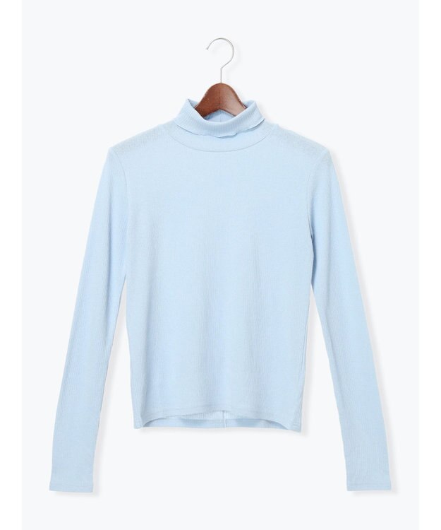 Te chichi 【宮本茉由着用】カラータートルインナー サックスブルー