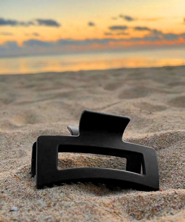 Tiaclasse ヘアクリップ ブラック