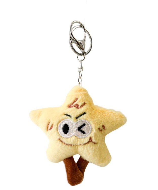 WEGO わくわくモンスターぬいぐるみキーホルダー 柄3