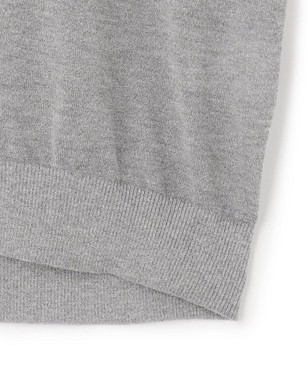 23区 【先行予約】オータムメタリック パフスリーブ ニット Tシャツ シルバー系