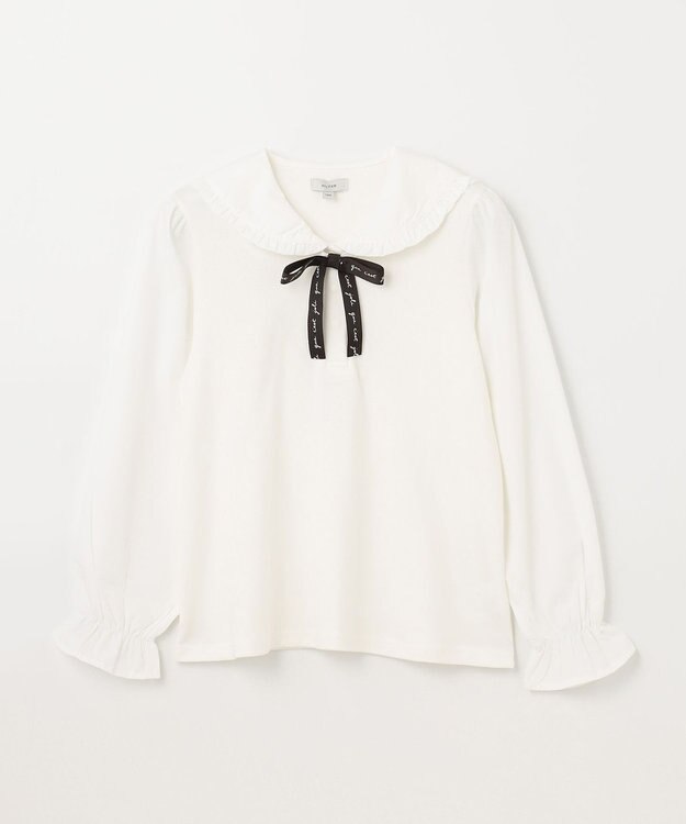 ANY KIDS セーラーカラー ブラウス ホワイト