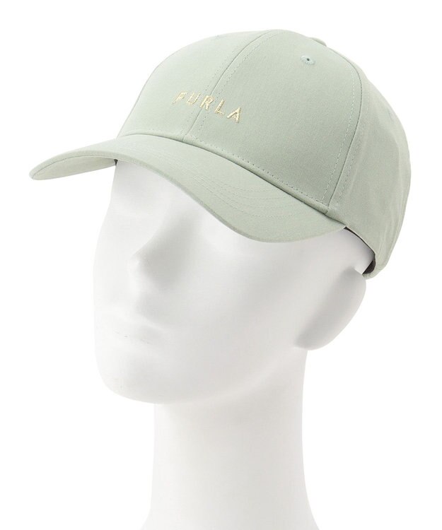 MOONBAT FURLA(フルラ) フロントロゴ刺繍キャップ UV ミントグリーン