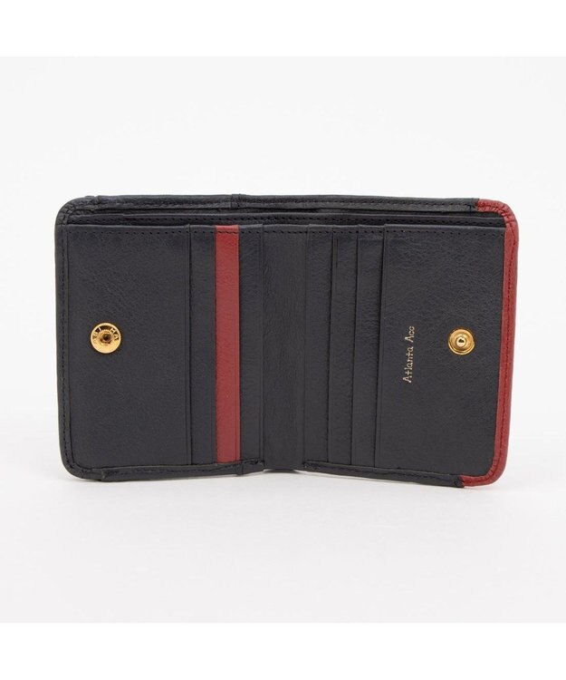 UNBILLION アトランタ ATLANTA / 牛革二つ折り財布 ネイビー