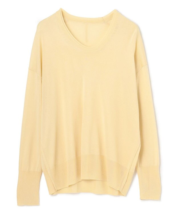 BEIGE， LAGORD / Uネックニット Cream