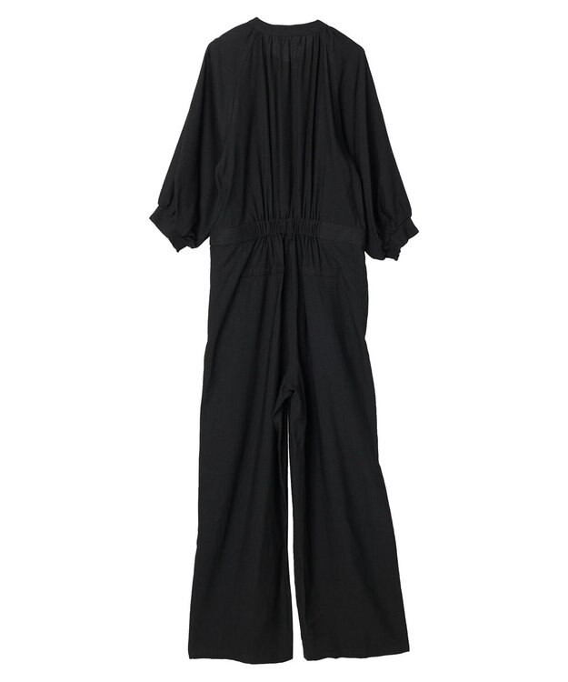 Green Parks ■ＥＳＣＡＲ　ショルダースリットオールインワン Black